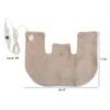 Electric Neck/Shoulder Warmer-Heating Pad With 3 Settings, Auto Shut Off, Front Clasp And Long Detachable Cord By Fleming Supply (Tan) 1 Electric Neck/Shoulder Warmer-Heating Pad With 3 Settings, Auto Shut Off, Front Clasp And Long Detachable Cord By Fleming Supply (Tan) -Bedding Shop GUEST 03e59a37 1251 4c21 8c04 8cef76b9ac13
