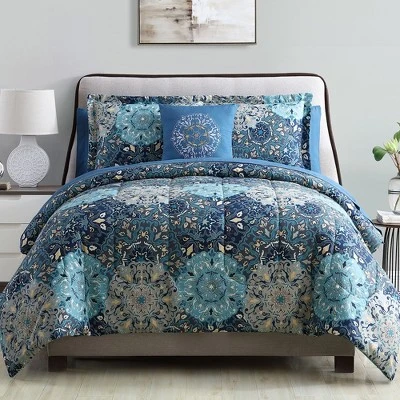 Modern Threads 6-Piece Printed Reversible Complete Bed Set Granada. 9 Modern Threads 6-Piece Printed Reversible Complete Bed Set Granada. - Image 7