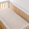 Babyletto Oat Stripe Muslin Crib Sheet
