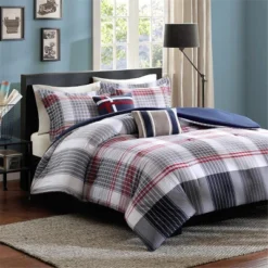 Blue & Red Plaid Carson Multiple Piece Comforter Set -Bedding Shop GUEST 07af79dd 7d09 4034 a520 94a59df80d02