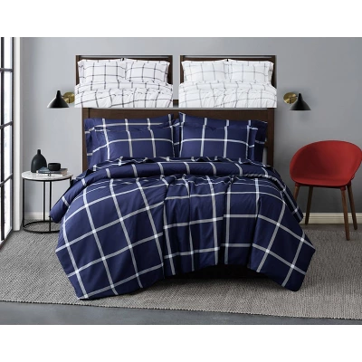 Truly Soft Printed Windowpane Comforter Set 5 Truly Soft Printed Windowpane Comforter Set - Image 3