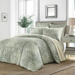 Abingdon Comforter Set Green - Stone Cottage