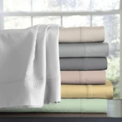 400 Thread Count Ultimate Percale Cotton Solid Pillowcase Set - Purity Home -Bedding Shop GUEST 0bfce654 2f90 4e27 be8c 63430a32f38d