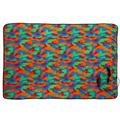 Heated Blanket - Ultra Soft Fleece Throw Powered By 12V Auxiliary Power Outlet For Travel Or Camping - Winter Car Accessories By Stalwart (Multi Camo)