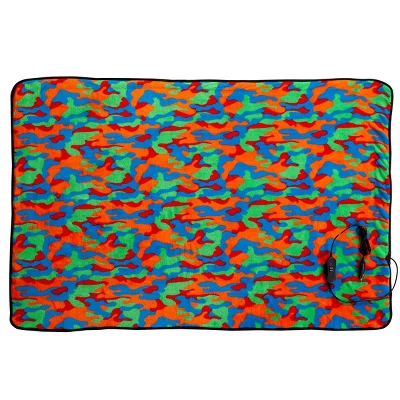 Heated Blanket - Ultra Soft Fleece Throw Powered By 12V Auxiliary Power Outlet For Travel Or Camping - Winter Car Accessories By Stalwart (Multi Camo) 3 Heated Blanket - Ultra Soft Fleece Throw Powered By 12V Auxiliary Power Outlet For Travel Or Camping - Winter Car Accessories By Stalwart (Multi Camo)