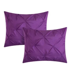 Foxville Pinch Pleated And Ruffled Chevron Print Reversible Multi Piece Comforter Set - Chic Home Design® -Bedding Shop GUEST 0cb9ddbd 2278 44fd a79a 9bdd736690da