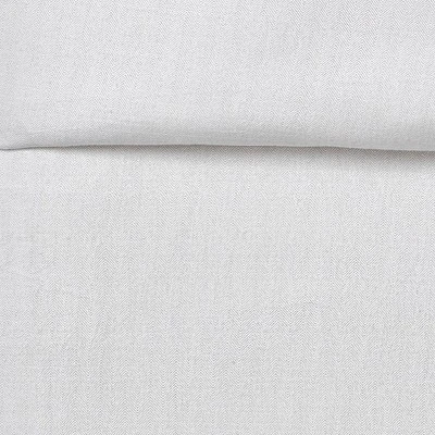Herringbone Flannel Duvet Cover Set - London Fog 7 Herringbone Flannel Duvet Cover Set - London Fog - Image 5