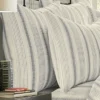Rochelle Stripe Grey Quilted Euro Sham - 2pk - Levtex Home -Bedding Shop GUEST 0fd7221b c7d3 4050 b36c 6ae00af3e54b