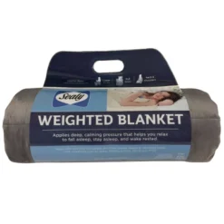 Sealy 48" X 72" Microplush 12lb Weighted Blanket Gray -Bedding Shop GUEST 104981b7 7fb9 45cf bcff b512a3b5db4e