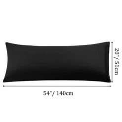 PiccoCasa Microfiber Body Pillowcases Embroidery Zipper Closure 2 Pcs -Bedding Shop GUEST 13bf5f8e dc0a 478b aff9 5b85040444b7