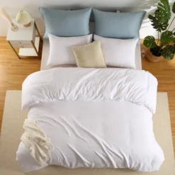 White Waffle Weave Textured Duvet Cover Set - Soft And Breathable, All-Season Duvet Cover 14 White Waffle Weave Textured Duvet Cover Set - Soft And Breathable, All-Season Duvet Cover -Bedding Shop GUEST 13d0b988 db29 485b 811b ef4eb4328ba3