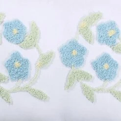 Bloomfield Collection Floral Design 100% Cotton Tufted Unique Luxurious Bedspread - Better Trends