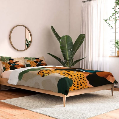 Domonique Brown Stay Home No. 1 Comforter Set - Deny Designs 3 Domonique Brown Stay Home No. 1 Comforter Set - Deny Designs