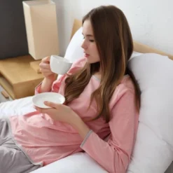 Cheer Collection Hypoallergenic U-Shape Body Pillow With Zippered Cover -Bedding Shop GUEST 18fd3b78 eb4d 4a31 9193 bf7bd6ddced3