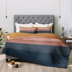 Colour Poems Minimal Retro Stripes Comforter Set - Deny Designs -Bedding Shop GUEST 1a80128c 868a 4fe3 a8cf 47f92e03ae7b