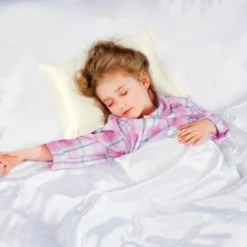 2 Pcs Toddler Silk Satin Pillowcase Pearl White - PiccoCasa -Bedding Shop GUEST 1be9f550 0e98 45d4 96c0 321e93ab520f
