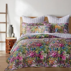 Basel Floral Quilt And Pillow Sham Set - Levtex Home -Bedding Shop GUEST 1d865968 f3e8 4741 8827 7fd1ee9f52a0