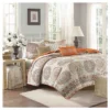 6pc Menara Reversible Quilted Coverlet Set Orange - Madison Park -Bedding Shop GUEST 200d9e20 6d88 46c8 abd2 7db6acf89faa