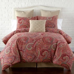 Spruce Red Duvet Set - Levtex Home -Bedding Shop GUEST 206a7393 6bf8 48c1 903c dcc0c5177811