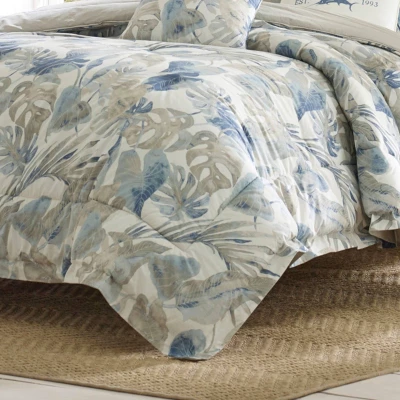 King 5pc Floreanna Comforter & Sham Set Bright Blue - Tommy Bahama 5 King 5pc Floreanna Comforter & Sham Set Bright Blue - Tommy Bahama - Image 3