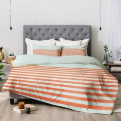 June Journal Beach Stripes Comforter Set - Deny Designs -Bedding Shop GUEST 2293d55f bc0f 4f7e 9a65 7f994bcf63fc