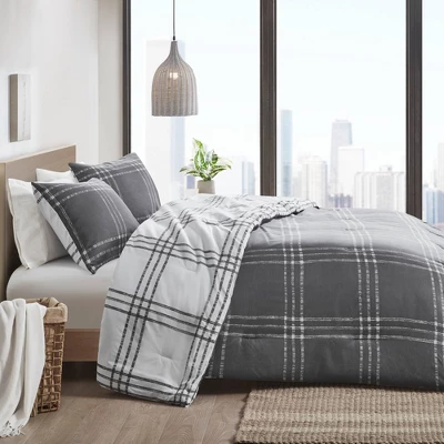 Intelligent Design 3pc Carter Plaid Reversible Comforter & Sham Set 8 Intelligent Design 3pc Carter Plaid Reversible Comforter & Sham Set - Image 6