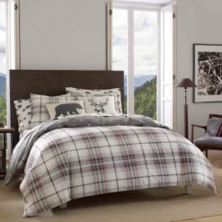 Adler Plaid Reversible Comforter Set - Eddie Bauer -Bedding Shop GUEST 27406dde e1c0 402d 82a1 001bcf8d5a97