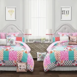 Patchwork Brookdale Comforter Set - Lush Décor -Bedding Shop GUEST 2b2aa026 c0ab 4d9a a673 23fb8770e505