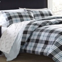 Atlantic Blue Lewis Plaid Comforter Set - Eddie Bauer® 12 Atlantic Blue Lewis Plaid Comforter Set - Eddie Bauer® -Bedding Shop GUEST 2c2097d4 760e 4fa2 931d 04762cf52822