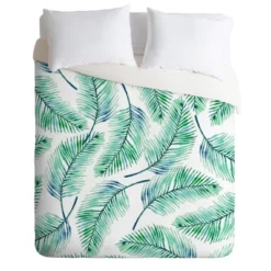 83 Oranges Palm Leaves Duvet Set - Deny Designs -Bedding Shop GUEST 2dd7529c d844 4b6d b83f c1f2a0e5af78