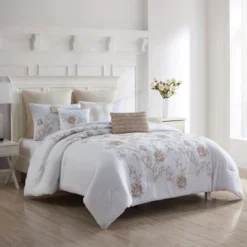 Modern Threads Marie Claire 8 Piece Willow Embroidered Botanical Comforter Set. -Bedding Shop GUEST 2de1d569 0716 4265 9894 fc2a3cf27c79