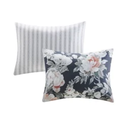 Sorrel Full/Queen 3pc Cotton Printed Reversible Coverlet Set Dark Blue 35 Sorrel Full/Queen 3pc Cotton Printed Reversible Coverlet Set Dark Blue -Bedding Shop GUEST 2f0e3410 2571 4844 8dd5 e33d943fb7f1