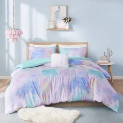 Intelligent Design Lisa Watercolor Tie Dye Printed Duvet Cover Set -Bedding Shop GUEST 2f4c8841 de1b 49ad 8c41 b511590fa7de
