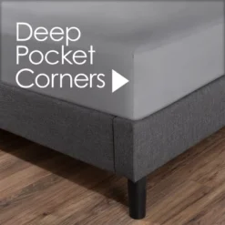 Brushed Microfiber Sheet Set- 4 Piece- Embossed Checkered Bed Linens-Deep Pocket Fitted & Flat Sheets, 2 Pillowcases By Lavish Home (Queen, Champagne) -Bedding Shop GUEST 2fcdfe41 644f 4d9e abb0 0a3f8006a0f2