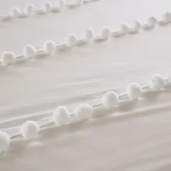 Elly Full/Queen 3pc Pom Pom Cotton Duvet Cover Set Ivory -Bedding Shop GUEST 30815ce0 839c 4b87 851e 89737f0d0ab0