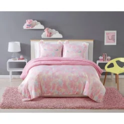 Rainbow Sweetie Comforter Set Pink - My World -Bedding Shop GUEST 3208eec7 65fe 4f22 abd4 c288108fe46c