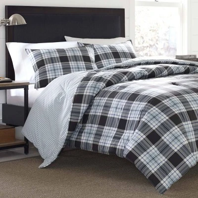Atlantic Blue Lewis Plaid Comforter Set - Eddie Bauer® 7 Atlantic Blue Lewis Plaid Comforter Set - Eddie Bauer® - Image 5
