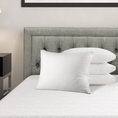 Maxi Deluxe Pillow Cotton, Microfiber, 2-Piece White - Standard 3 Maxi Deluxe Pillow Cotton, Microfiber, 2-Piece White - Standard