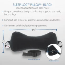 Chiropractic Bone Shaped Neck & Cervical Pillow- Lumbar Support -Bedding Shop GUEST 35df0016 ff44 482a 8f87 5472f3b273b7