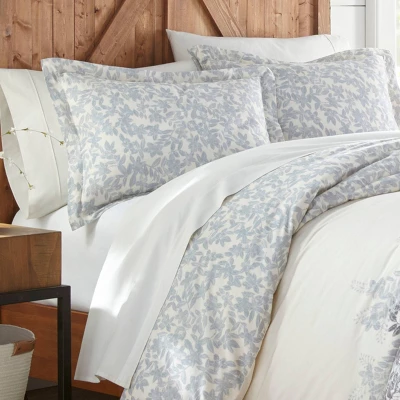 King Briar Duvet Cover Set Navy - Stone Cottage 3 King Briar Duvet Cover Set Navy - Stone Cottage