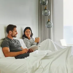 Luxury 1000 Thread Count Bed Sheets Set - 100% Cotton Sateen - Soft, Thick & Deep Pocket By California Design Den