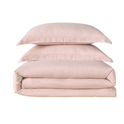 Flax Linen King Duvet Set - Brooklyn Loom 4 Flax Linen King Duvet Set - Brooklyn Loom - Image 2