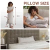 Pharmedoc Pregnancy Pillows, Shredded Memory Foam, Maternity Pillow For Sleeping -Bedding Shop GUEST 38d22dc0 58f5 467b 8aa4 04a4f59c42ba