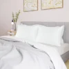 4 Pcs Queen 20"x30" Silk Satin Luxury Cooling Pillowcase White - PiccoCasa 2 4 Pcs Queen 20"x30" Silk Satin Luxury Cooling Pillowcase White - PiccoCasa -Bedding Shop GUEST 3a0158f1 c7a5 4973 bec1 da4ac3869a34
