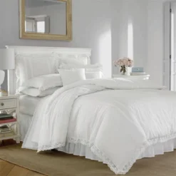 Annabella Comforter Set White - Laura Ashley