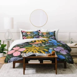 Deny Designs Megan Galante Merrick Floral Duvet Cover Bedding Set Blue -Bedding Shop GUEST 3ae58172 2016 4d74 b947 7050c57c23a0