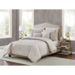 King 7pc Riverton Comforter Set Gold - 5th Avenue Lux -Bedding Shop GUEST 3cb9eb83 8824 4f81 9609 6290e632fdb0