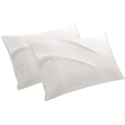 PiccoCasa Hotel Bedroom Soft Cotton Envelope Closure Pillowcases Set Of 2 -Bedding Shop GUEST 3cf3b690 abfb 4ea9 8954 e47fe5ccdff3