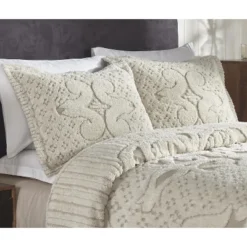Serenity Collection 100% Cotton Tufted Unique Luxurious Bedspread Set - Better Trends -Bedding Shop GUEST 3f024a2d 8701 4dc0 bc66 5147703d072f