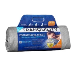 48"x72" Cooling Weighted Blanket Gray - Tranquility -Bedding Shop GUEST 3f1d3097 3a84 4a01 95c6 7c2039539833